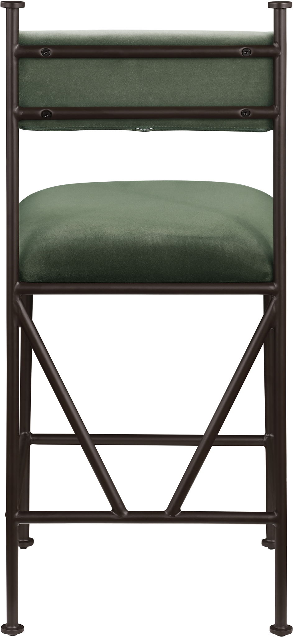 Monarch - Velvet Counter Stool (Set of 2)