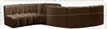 Arc - Velvet 6 Piece Modular Sofa