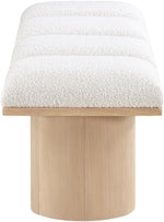 Pavilion - 4 Piece Modular Bench With Natural Base