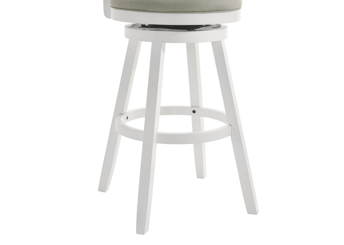 Harper - 26" Amber Glow Counter Height Rubberwood Swivel Barstool