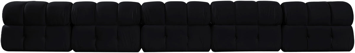 Orin - Fabric Velvet 5 Piece Modular Sofa