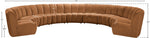 Infinity - 9 Piece Modular Sectional - Saddle