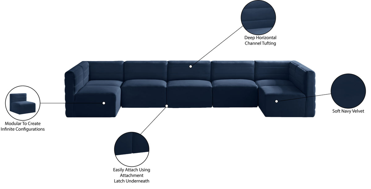 Quincy - 7 Piece Modular Sectional