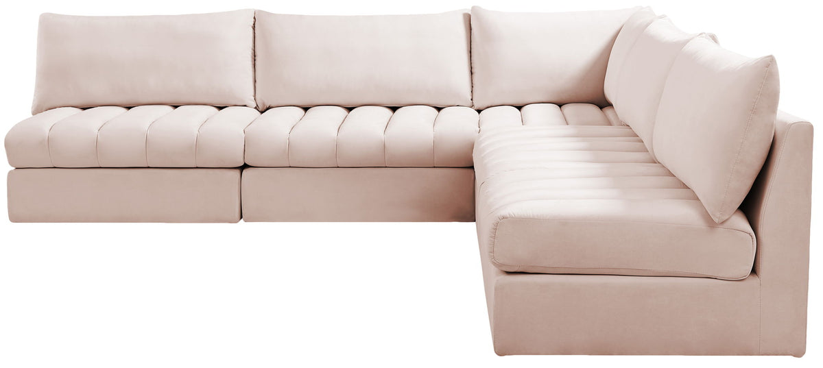 Jacob - Modular Corner Armless Sectional 5 Piece