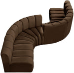 Arc - Velvet 6 Piece Modular Sofa