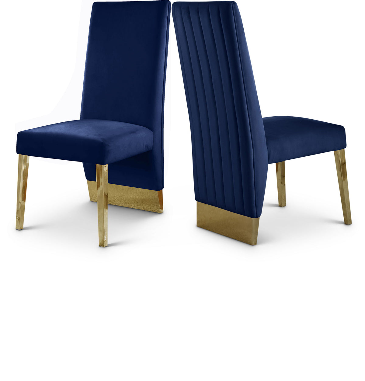 Porsha - Dining Chair with Gold Legs (Set of 2)