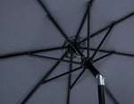 Fiji - Aluminum Patio Umbrella With Square White And Black Base
