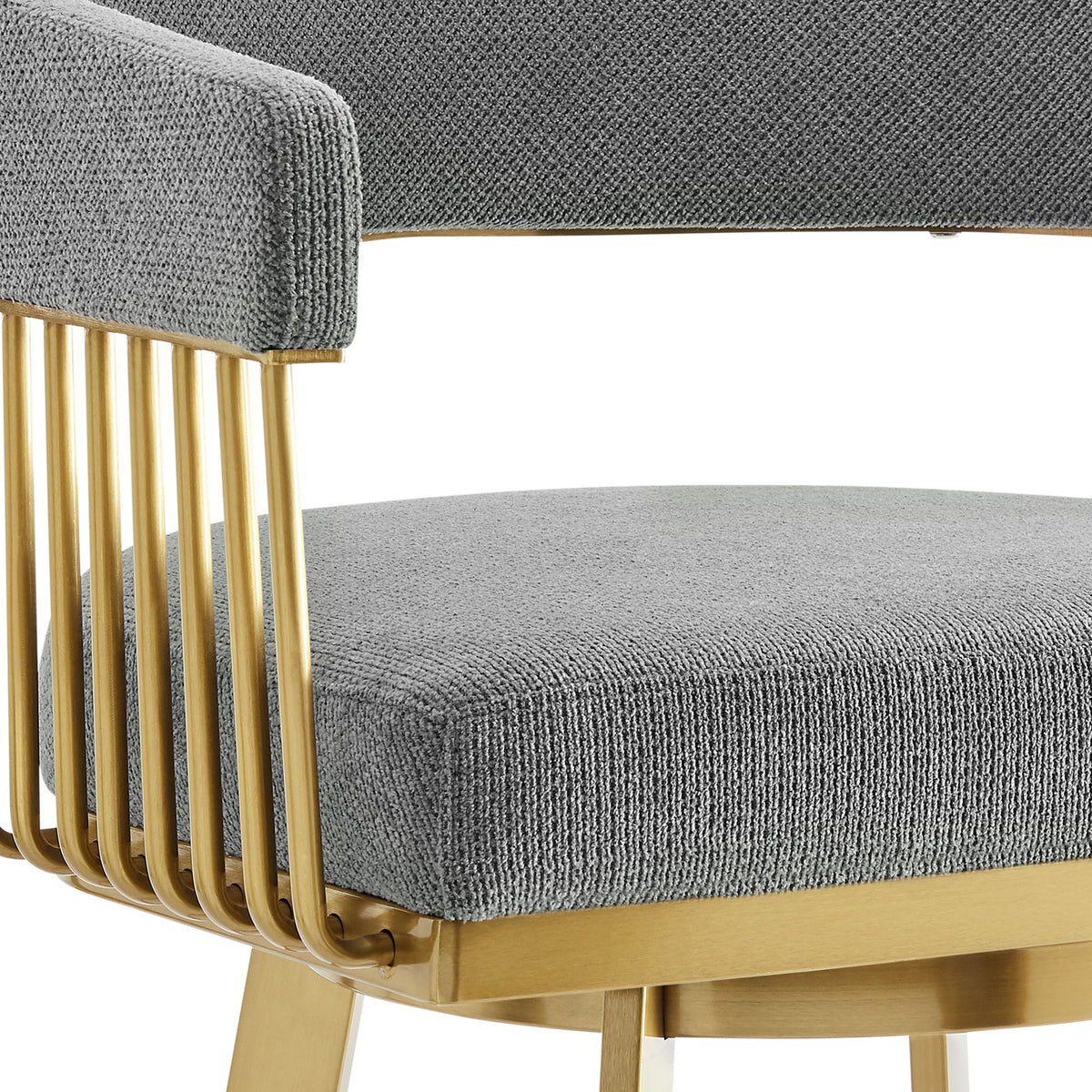 Chelsea - Swivel Fabric Stool