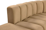Arc - Velvet 7 Piece Corner Modular Sofa