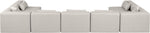 Cube - 7 Piece Modular U-Shaped Sectional