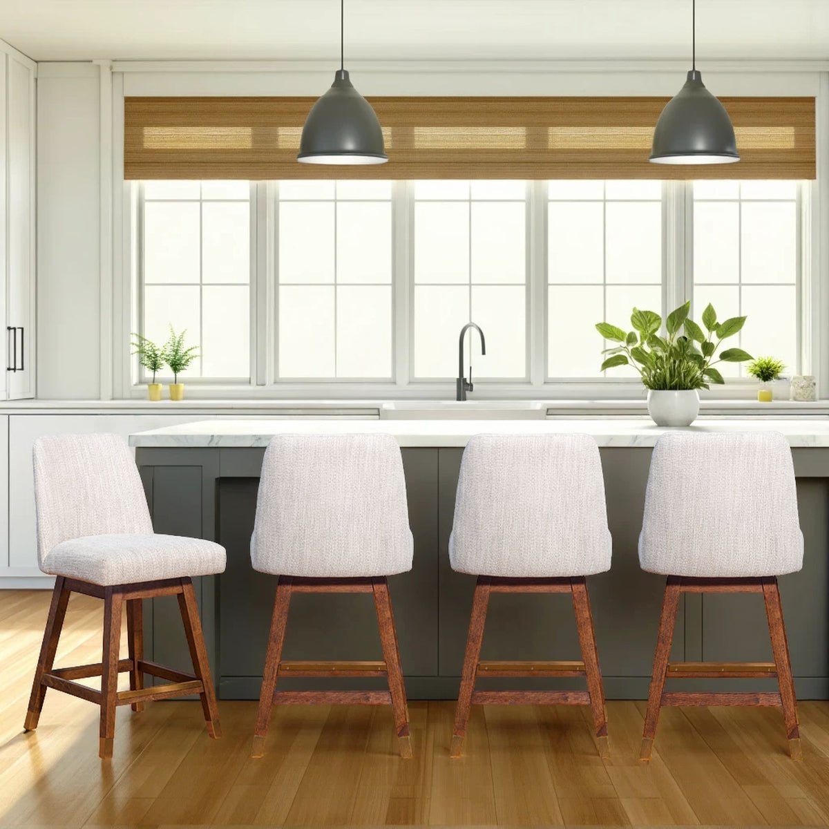 Amelia - Swivel Counter Stool