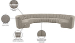 Infinity - 9 Piece Boucle Modular Sectional