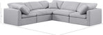 Indulge - Linen 5 Piece Modular Corner Sectional