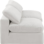 Comfy - Velvet Modular Armless Sofa 2 Seats