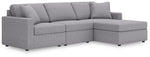 Modmax - L-Shaped Sectional - Granite