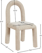 Amari - Chenille Fabric Dining Chair (Set of 2)
