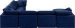 Indulge - Velvet 7 Piece Modular Sectional