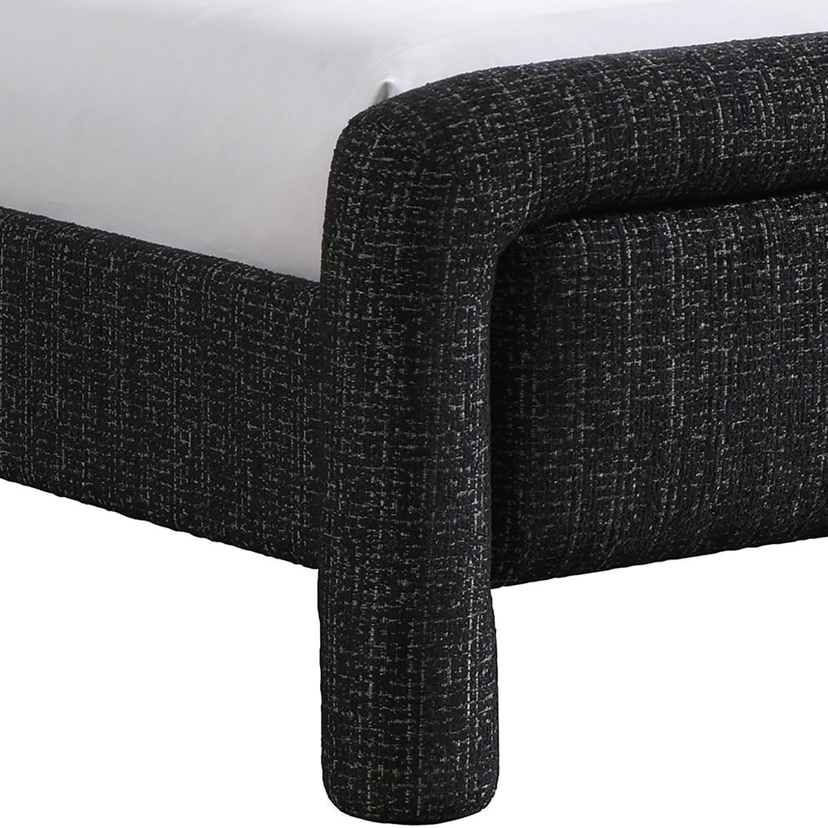 Baylor - Fabric With Interwoven Chenille Upholstered Bed