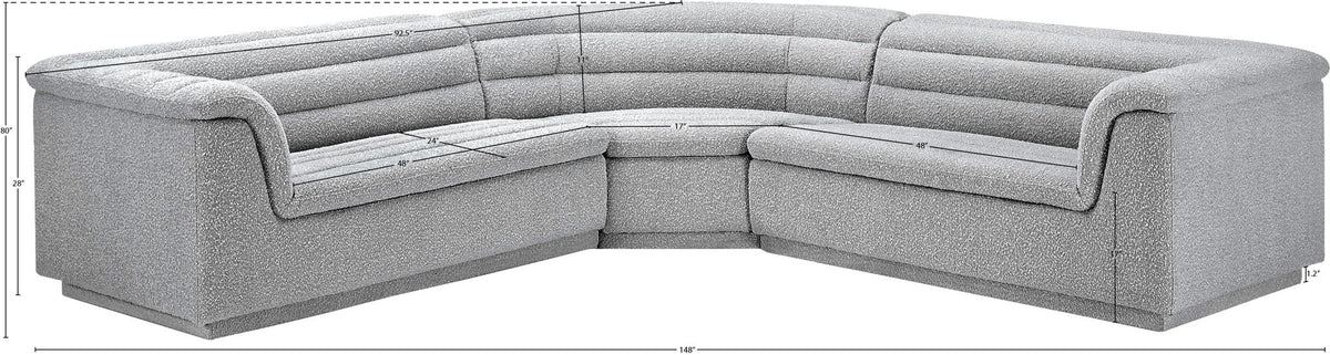 Cascade - Boucle Modular Sectional
