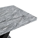 Lyra - Dining Table Top & Base - Gray