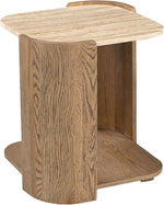 Calabria - Marble And Oak Wood Table