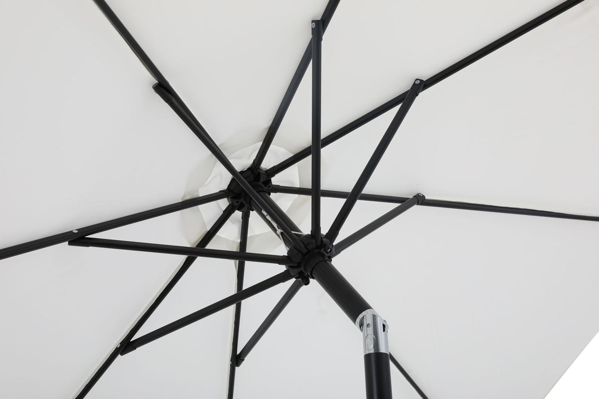 Fiji - Aluminum Patio Umbrella With Round Black Base