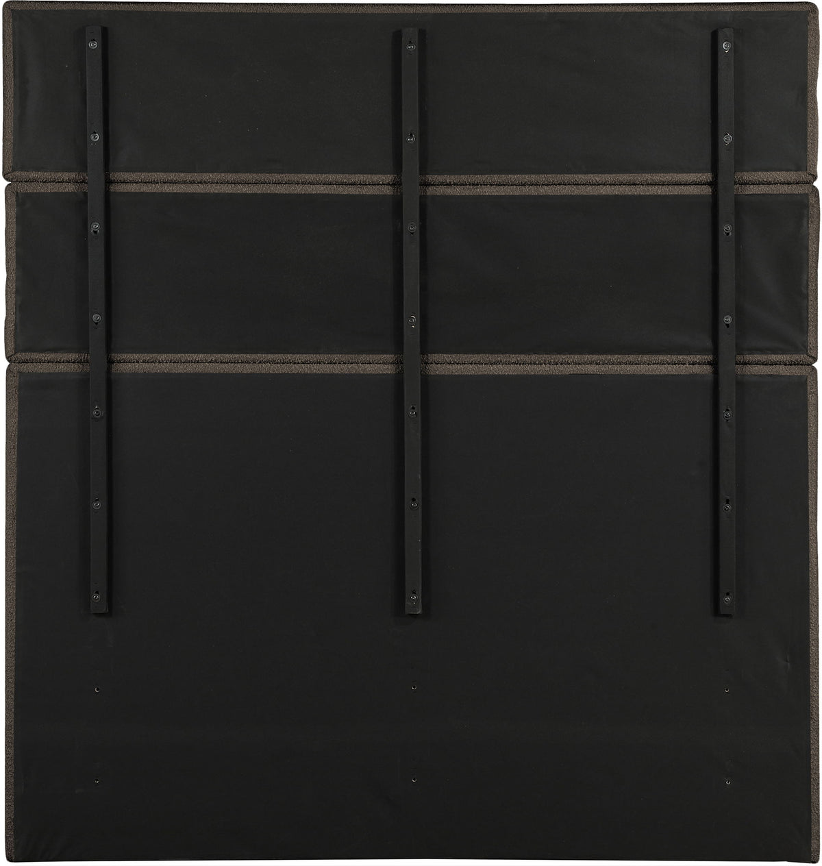 Adam - Boucle Fabric Bed With 89" Headboard