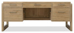 Home Office - Executive Desk - Light Brown