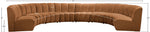 Infinity - 8 Piece Modular Sectional - Saddle
