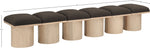 Pavilion - 6 Piece Modular Bench With Natural Base