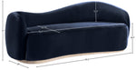 Gustavo - Velvet Upholstered Sofa