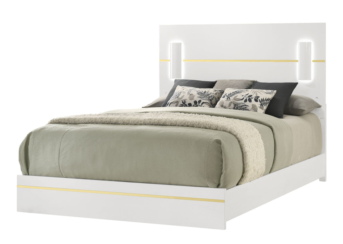 Florence - Panel Bed