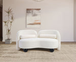 Daphne - Chenille Loveseat
