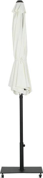 Fiji - Aluminum Patio Umbrella With Square Black Base