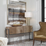 Nevis - Contemporary Console Table - Light Brown
