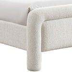 Baylor - Fabric With Interwoven Chenille Upholstered Bed