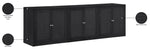 Vero - Solid Wood And Oak Venee Sideboard/Buffet