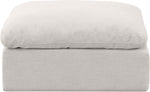 Indulge - Linen Ottoman