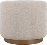 Modra - Performance Fabric Upholstered Swivel Accent Chair