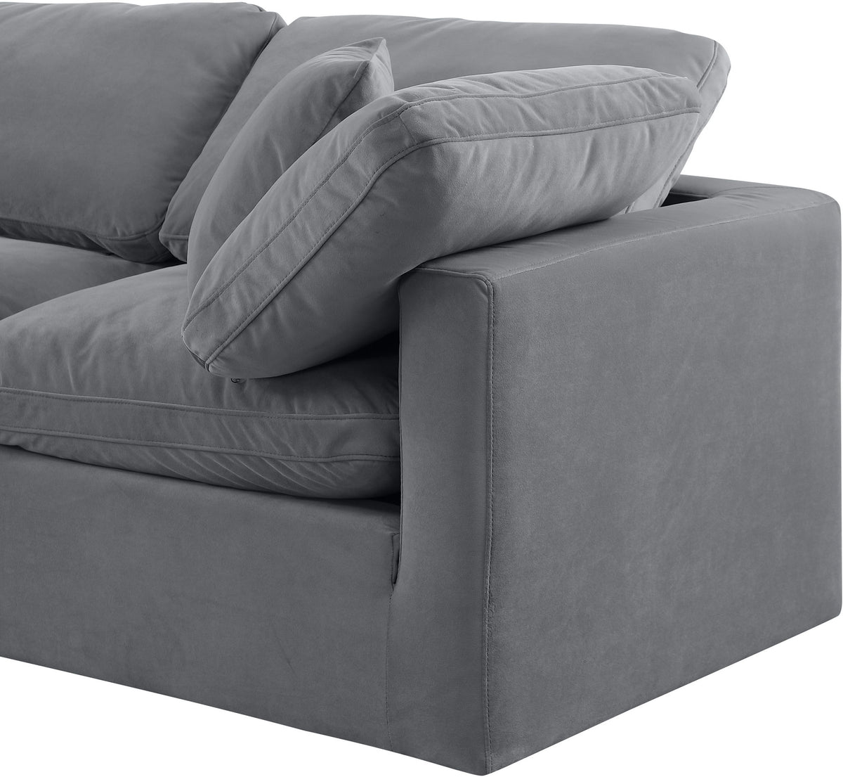 Indulge - Velvet 4 Seat Modular Sofa