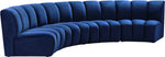 Infinity - 4 Piece Velvet Modular Sectional