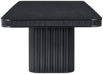 Mohari - Solid Wood And Oak Veneer 112" / 160" Dining Table
