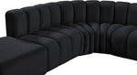Arc - Velvet 5 Piece Corner Modular Sofa