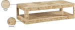 Reeves - Burl Wood Table