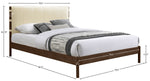 Arielle - Vegan Leather Upholstered Bed