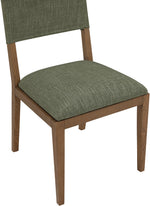 Avon - Linen Textured Performance Fabric Dining Side Chair (Set of 2)