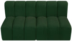 Arc - Boucle Fabric 2 Seats Modular Sofa
