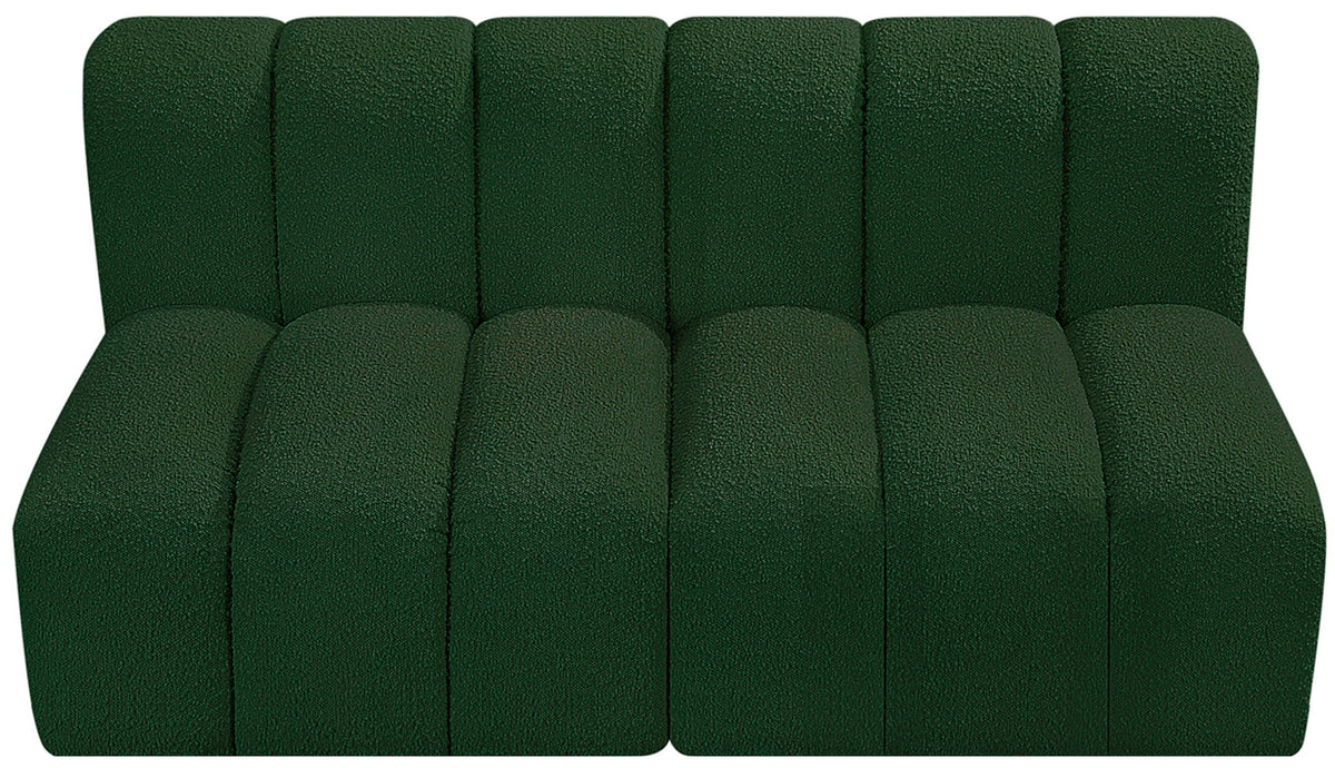 Arc - Boucle Fabric 2 Seats Modular Sofa