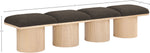Pavilion - 4 Piece Modular Bench With Natural Base