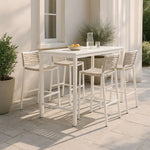 Maldives - Rope Outdoor Patio Bar Stool (Set of 2)